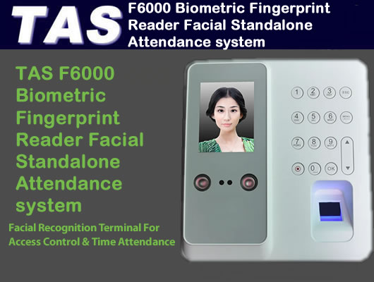 F6000 Biometric Fingerprint Reader Facial Standalone Attendance Clocking system